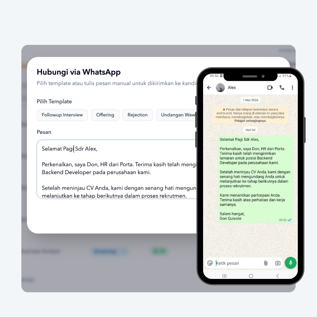 WhatsApp Workflow